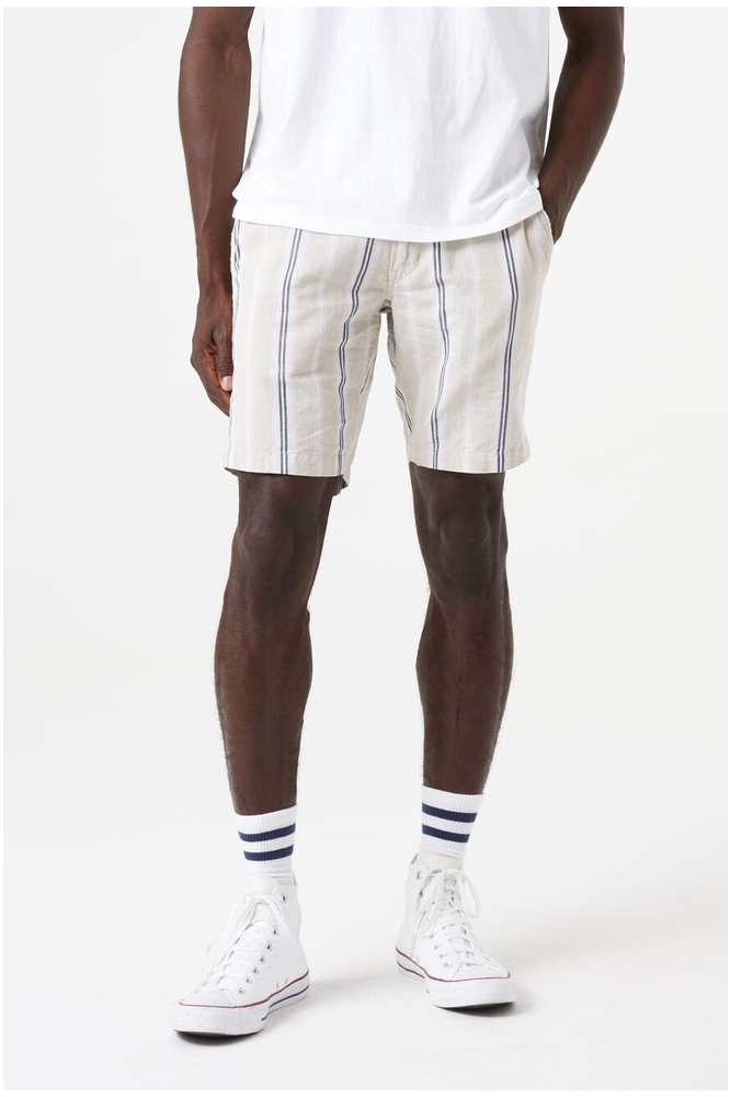 GESTREEPTE CHINO SHORT E51325 822 SAND